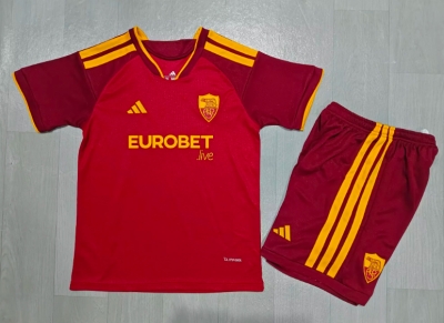 2627 Roma Home kids Soccer Jersey